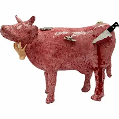 Design objects - Decorative cow the PsyCOWpathe - VACHES ET COMPAGNIE