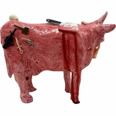 Design objects - Decorative cow the PsyCOWpathe - VACHES ET COMPAGNIE