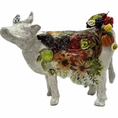 Design objects - Decorative cow the COWrne d'Abondance - VACHES ET COMPAGNIE