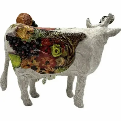 Design objects - Decorative cow the COWrne d'Abondance - VACHES ET COMPAGNIE
