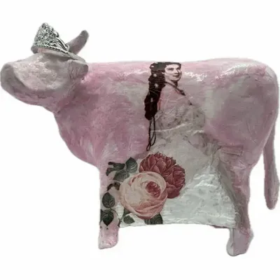 Objets design - Vache décorative la COWnigin - VACHES ET COMPAGNIE