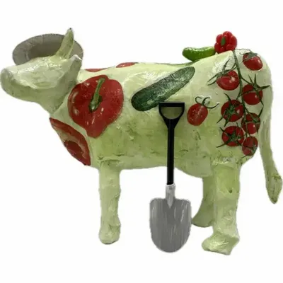 Design objects - Decorative cow the COWrnichon - VACHES ET COMPAGNIE