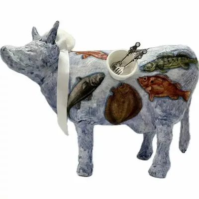 Design objects - Decorative cow the COWtriade - VACHES ET COMPAGNIE