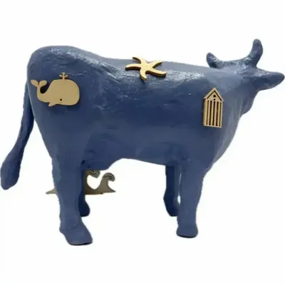 Objets design - Vache décorative la COWte d'Iroise - VACHES ET COMPAGNIE