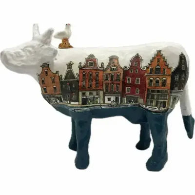 Design objects - Decorative cow the BiCOWque - VACHES ET COMPAGNIE