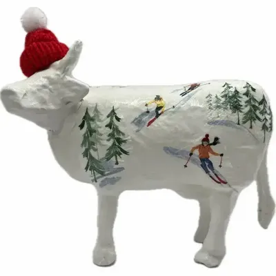 Objets design - Vache décorative la COWrbier - VACHES ET COMPAGNIE