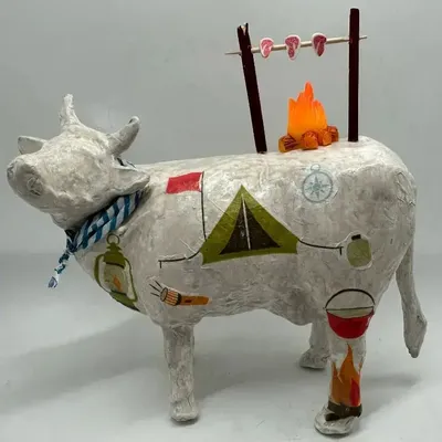 Objets design - Vache décorative la COWlonie de Vacances - VACHES ET COMPAGNIE