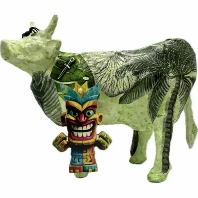 Design objects - Decorative cow the COWh Lanta - VACHES ET COMPAGNIE