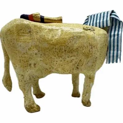Design objects - Decorative cow the SarCOWphage - VACHES ET COMPAGNIE