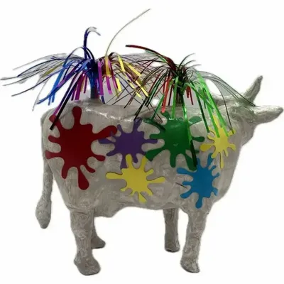 Design objects - Decorative cow the COWmmemoration - VACHES ET COMPAGNIE