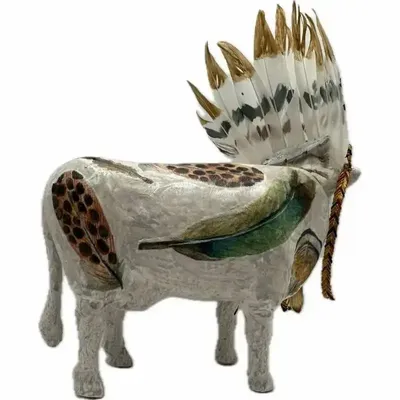 Design objects - Decorative cow the COWmanche - VACHES ET COMPAGNIE