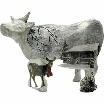 Design objects - Decorative cow the COWl from the Schlucht - VACHES ET COMPAGNIE