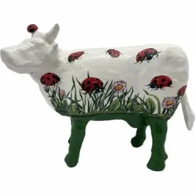 Objets design - Vache décorative la COWccinelle - VACHES ET COMPAGNIE
