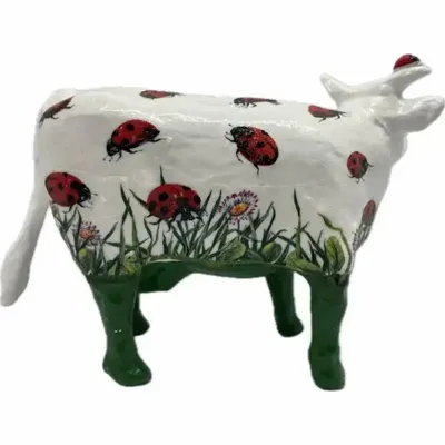 Objets design - Vache décorative la COWccinelle - VACHES ET COMPAGNIE