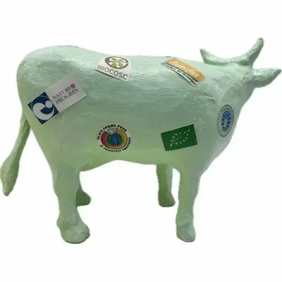 Objets design - Vache décorative l'ECOWlo - VACHES ET COMPAGNIE