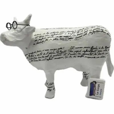 Objets design - Vache décorative la COWllégienne - VACHES ET COMPAGNIE