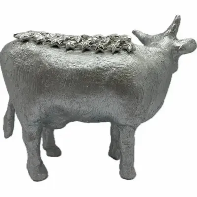 Objets design - Vache décorative la COWtte de Maille - VACHES ET COMPAGNIE