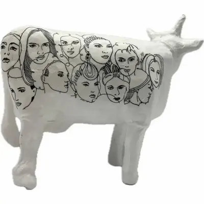 Design objects - Decorative cow the COWpine - VACHES ET COMPAGNIE