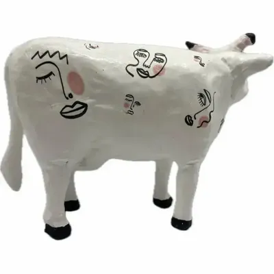 Objets design - Vache décorative la COWquine - VACHES ET COMPAGNIE