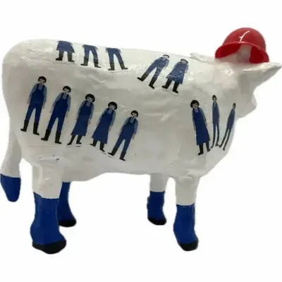 Design objects - Decorative cow the BriCOWleuse - VACHES ET COMPAGNIE