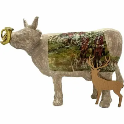 Objets design - Vache décorative la COWr de Chasse - VACHES ET COMPAGNIE