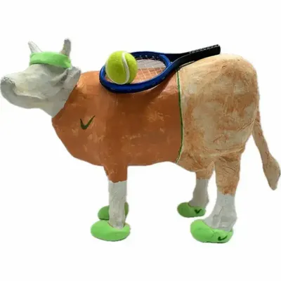 Objets design - Vache décorative l'Ex AeCOW - VACHES ET COMPAGNIE