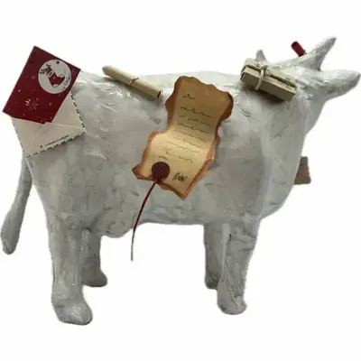 Objets design - Vache décorative la COWrrespondance - VACHES ET COMPAGNIE