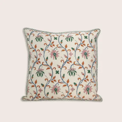 Coussins textile - Housse de coussin DINTY Orange - JAMINI BY USHA BORA