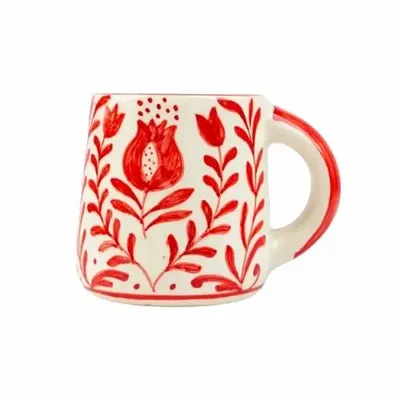 Mugs - Anaar Coffee Mugs - 3.5 X 3 Inches - CASA AMAROSA