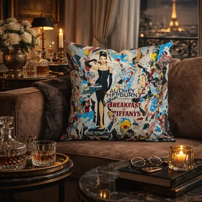 Coussins textile - Housse de coussin décoratif Audrey 45 x 45 - Design by Anne Mondy - ARTDECORIS