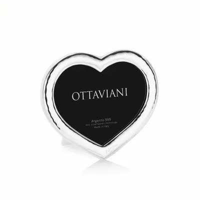 Design objects - Photoframe Miro-silver "Little heart" - OTTAVIANI