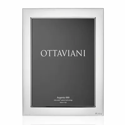 Objets design - Cadre photo miro-argent « Élégance » - OTTAVIANI