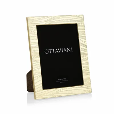 Design objects - Photo frame Miro Silver "Il mare della vita gold" - OTTAVIANI