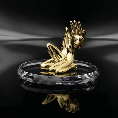 Design objects - Sculpture with silver "Love Special Edition" - OTTAVIANI