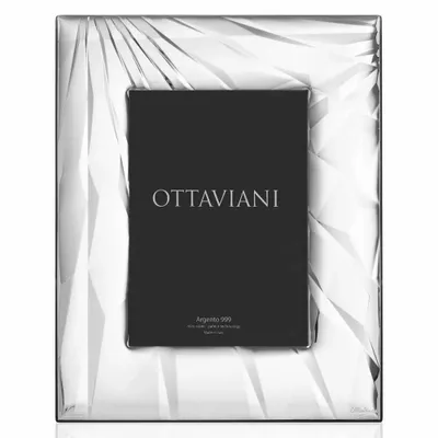 Objets design - Cadre photo Miro-argent « Diamant » - OTTAVIANI