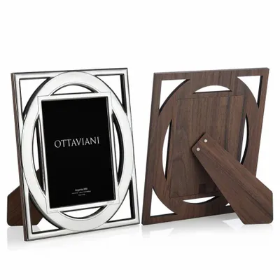 Objets design - Cadre photo Miro Argent "O di Ottaviani" - OTTAVIANI