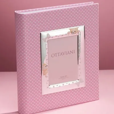 Design objects - Photo album miro-silver "Teddy bear" - OTTAVIANI