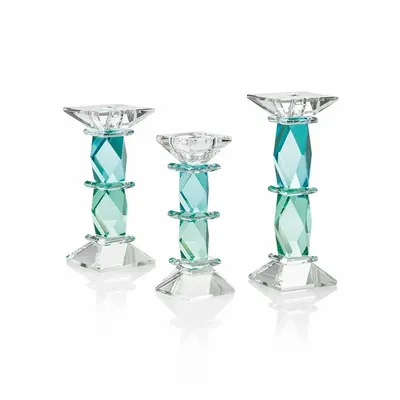 Design objects - Colored crystal candle holder - OTTAVIANI