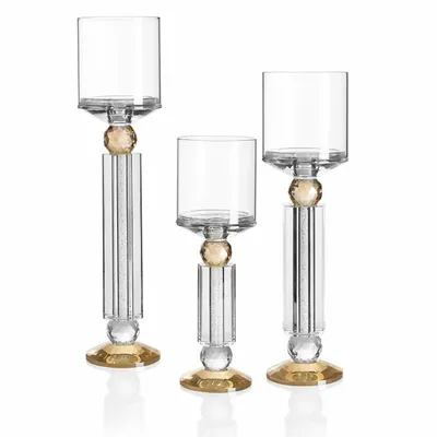 Design objects - Colored crystal candle holder - OTTAVIANI