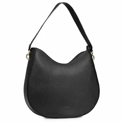 Design objects - Black genuine leather shoulder bag - OTTAVIANI