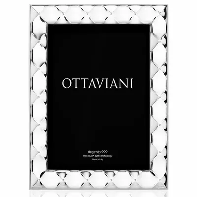 Objets design - Cadre photo Miro Argent "Principessa" - OTTAVIANI