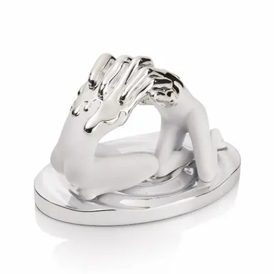 Design objects - Sculpture embrace collection "Pop" white - OTTAVIANI