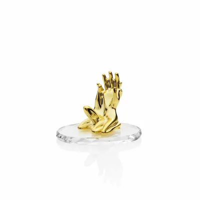 Design objects - Sculpture with silver "Love Special Edition" Gold - OTTAVIANI
