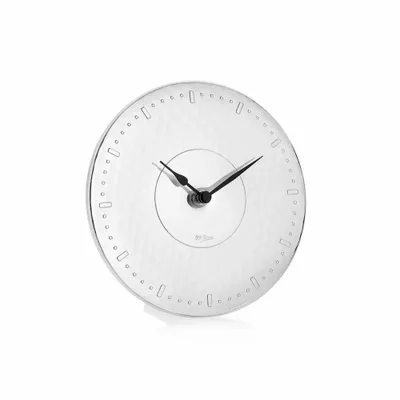 Objets design - Horloge Miro Argent « Super argent » - OTTAVIANI