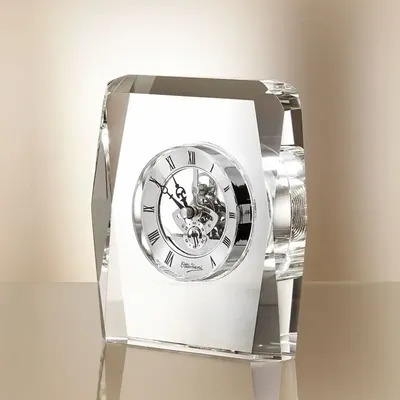Objets design - horloge à cristal - OTTAVIANI