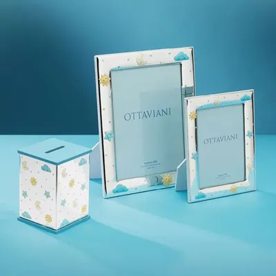 Objets design - Tirelire Miro-argent « Berceuse » - OTTAVIANI