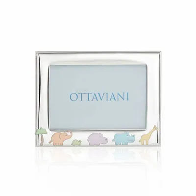Objets design - Cadre photo Miro-argent "Safari" - OTTAVIANI