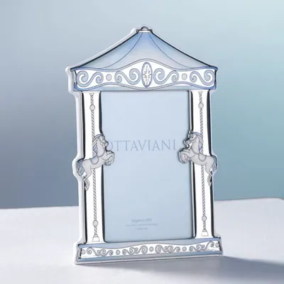 Design objects - Photoframe Miro-silver "Carousel" - OTTAVIANI