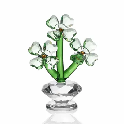 Objets design - Sculpture en cristal coloré - OTTAVIANI