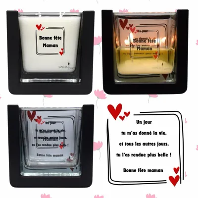 Cadeaux - Fête des mères Gratitude - BOUGIES CANDLEARTH
